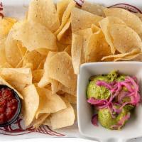 Guacamole · Made fresh in house and served with tortilla chips