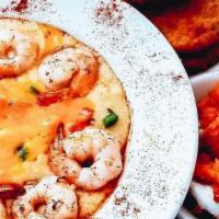 Shrimp And Cheese Grits · Gluten free.