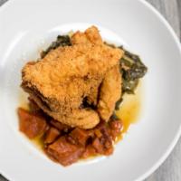 Southern Fried Catfish · with your choice of two sides