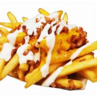 Loaded Fries · Fresh French Fries Topped With Cheddar Cheese Sauce, Smoked Bacon & Ranch Dressing.
Always c...