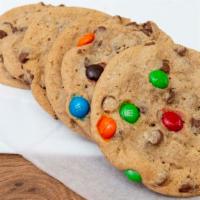 Milk Chocolate Chip With M&Ms · Just like grandma used to make, these sweet and soft cookies are baked with M&M's milk choco...