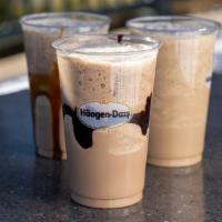 Coffee Frappe · Chilled beverage blending coffee ice cream with ice, milk, espresso and syrup. Finished with...