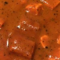 Paneer Tikka Masala · Marinated & skewer cooked homemade cheese cubes cooked in an appetizing tomato and butter sa...