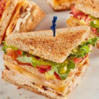 Grilled Chicken Club · McAlister's Club with grilled chicken in place of ham and turkey.