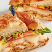 Grilled Chicken · Grilled chicken with spring mix, tomato, Swiss and McAlister's Honey Mustard™ on Croissant
