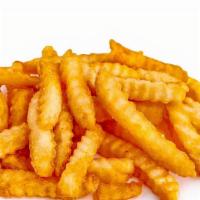 Basket Of Fries · A mountain of our fries with fry seasoning.