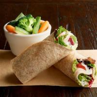 Turkey Wrap (Manager'S Special) · A half wrap served with your choice of a cup of soup, fresh fruit or Mac & Cheese. Roasted t...