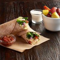 Spinach Veggie Wrap (Manager'S Special) · A half sandwich served with your choice of a cup of soup, fresh fruit or new option Mac & Ch...