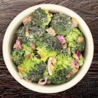 Broccoli Salad  · Our house-made recipe combines broccoli florets with bacon bits, sunflower seeds and diced r...