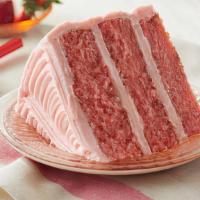 Strawberry Whole Cake · Pretty in Pink! Our Strawberry Cake is made with real strawberries in the batter and topped ...