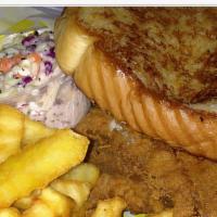 Whiting Sandwich · Served with two pieces of fish on Texas toast choice of sandwich with fries.