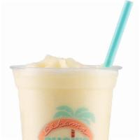 Bahama Colada · Juicy pineapple fruit and creamy coconut blended with non-fat vanilla Greek yogurt make a de...