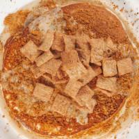 Cinnamon Toast · Cinnamon pastry cream, cereal milk syrup, crunchy cereal powder.