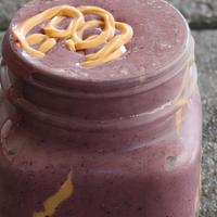 Pb Protein Shake · A blend of banana, organic acai, strawberries, blueberries, almond milk, protein powder and ...