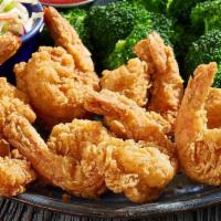 Southern Fried Shrimp · Tender and tasty buttermilk fried shrimp done to crispy perfection, served with coleslaw, co...