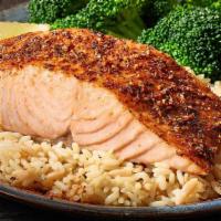 Herb Superb Grilled Salmon · Infused with our special herb seasoning, this flavorful 6 oz. salmon fillet is grilled to pe...