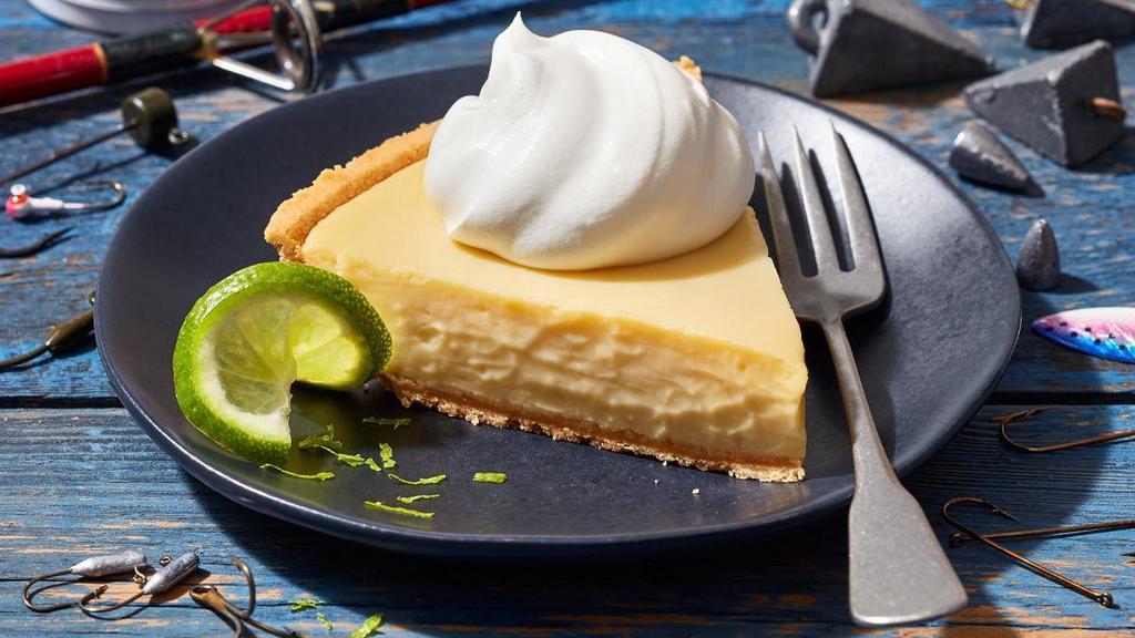 Key Lime Pie · Tangy, creamy, smooth and the perfect ending to a great meal. This pie comes in a graham cracker crust topped with whipped cream.