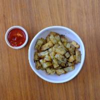 Golden Herb Fries · served with ketchup GF