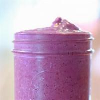 Purple Dream · coconut water, mango, pineapple, pitaya, chia seeds