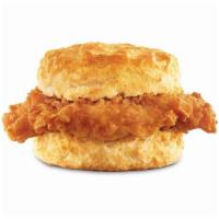 Hand-Breaded Chicken Biscuit · Hand-breaded chicken fillet hand-dipped in eggs and buttermilk and lightly breaded on Made F...