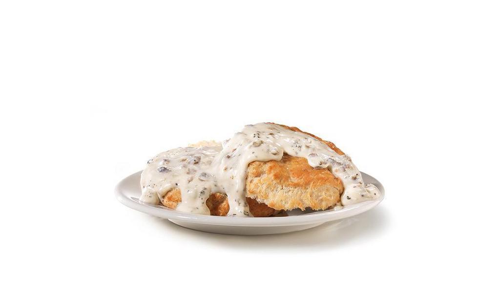 Biscuit 'N' Gravy™  · A Made From Scratch™ Biscuit smothered in sausage gravy.. Breakfast served until *10:30am (*Hours may vary by day)
