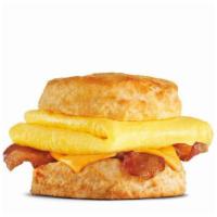 Bacon Egg & Cheese Biscuit · Crispy bacon, folded egg and American cheese all on a Made From Scratch™ Biscuit.. Breakfast...