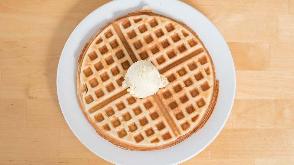 Waffle · One waffle made with our famous batter.