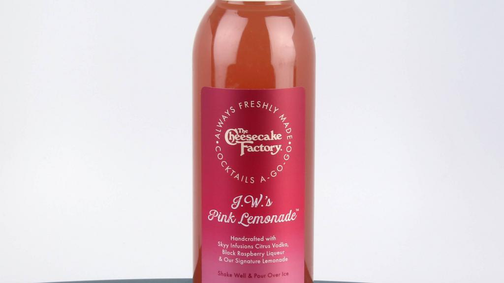 W.'S Pink Lemonade™ · Serves 2. 11% ABV. Handcrafted with Absolut Citron, Black Raspberry Liqueur and Our Signature Lemonade