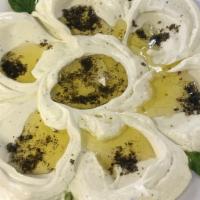 Labneh · All starters are served with pita bread.