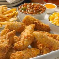Tender Family Meal · 12 Tenders, 3 Sides (8 oz), and a Gallon of Tea.  **Available for a limited time only!