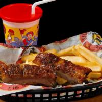 Kids Ribs · Served with a Side and Kids Drink