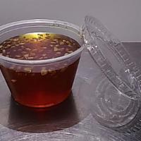 Honey Garlic Sauce · 4 oz cup