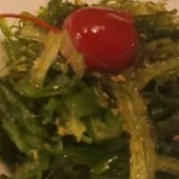 Seaweed Salad · Japanese marinated seaweed.
