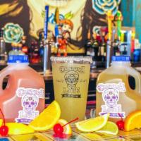 Fat Louie(4 Margarita Drinks)  · 32oz (4 drinks) of our margarita louie.  Available in either lime/regular, mango, peach, ras...