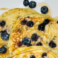 Blueberry/Chocolate Chip Pancakes · 