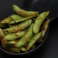 Spicy Edamame · Spicy Edamame.