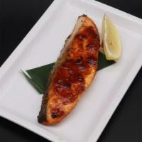 Grilled Spicy Salmon · Grilled spicy marinated 6 oz Salmon filet