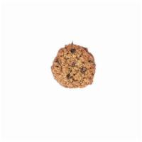 Oatmeal Raisin Cookie · Sweet, chewy, salty, not nearly as wholesome as it sounds