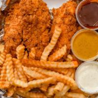 Chicken Fingers Plate · Regular or tossed in your favorite sauce.