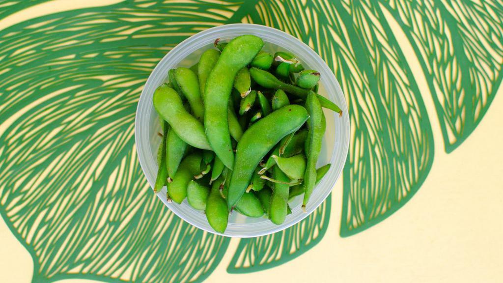 Edamame · salted steamed soy beans