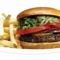 Byo Burger · Most Popular. Angus served with choice of lettuce, tomato, pickles and onions or mayo. Made ...