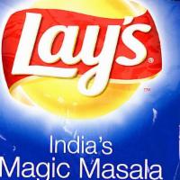 Magic Masala Lays Potato Chips · Masala flavored potato chips.