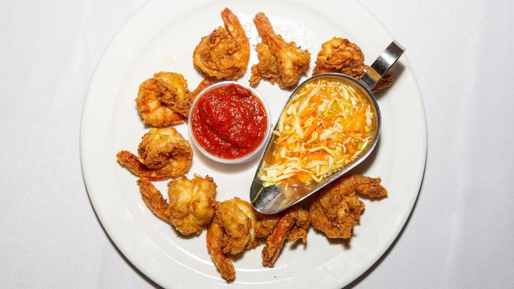 Fried Shrimp Champet(8) · Served with our special sauce