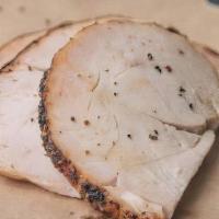 A La Carte Smoked Turkey · Turkey breast brined for 48 hours and seasoned in our 4R Turkey Rub then  smoked.