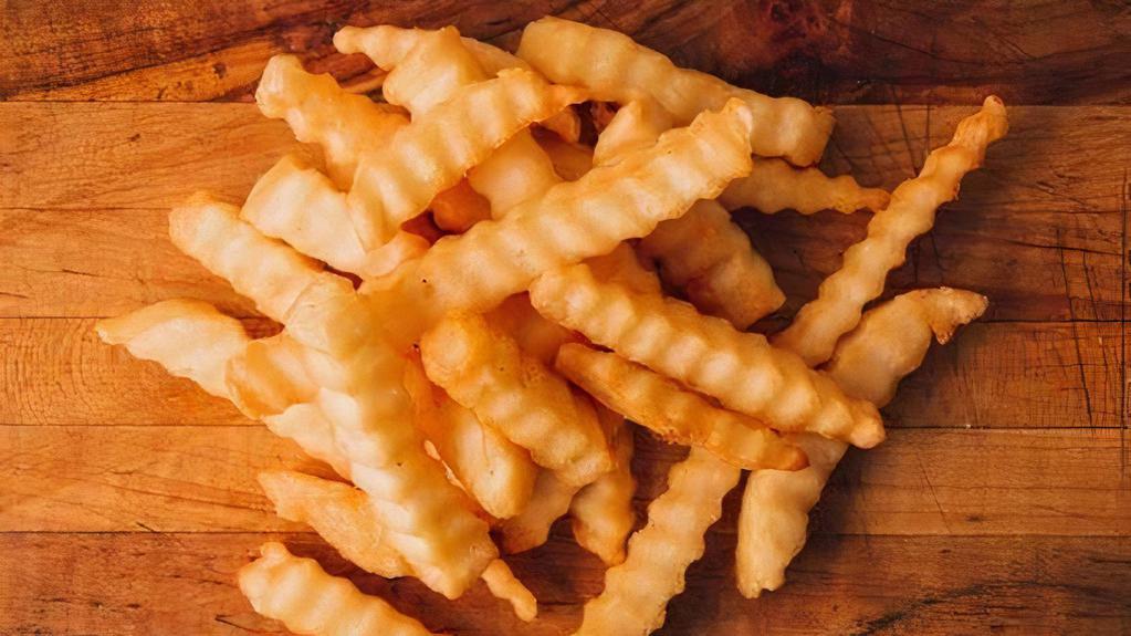 French Fries · Crinkle-cut fries lightly seasoned.