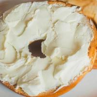 Toasted Bagel W/ Cream Cheese · 