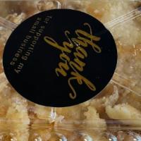 Peach Cobbler · A peach cobbler made for two. Our peach cobbler blend full of spices and flavor in a contain...