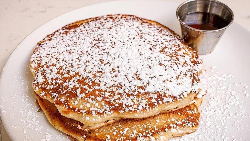 Plain Pancake 2Pcs · 2 large pancakes, maple syrup on the side.