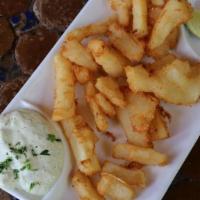 Yuquita Frita · Crispy Homemade Yuca Fries Served with Our Cilantro Alioli Sauce