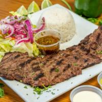 Churrasco · Served with two side orders.